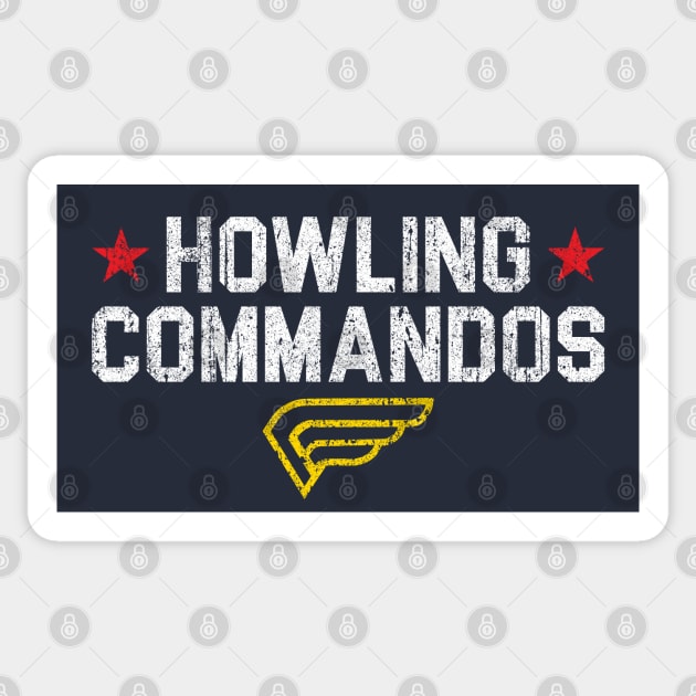 Howling Commandos Sticker by huckblade